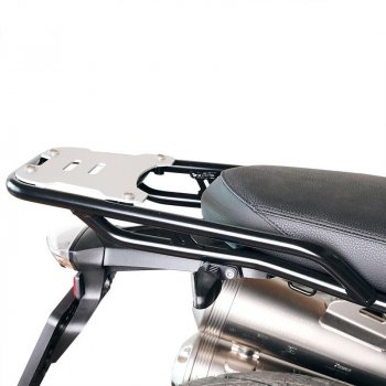 porte-bagages NineT avec poignées passager pour fixation de plaque de top case