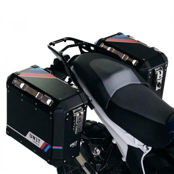 Porte-bagages arrière avec poignées passager BMW R1300GS (couleur noire)
