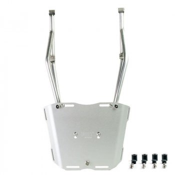 Porte-bagages arrière avec poignées passager Ducati Desert X Silver