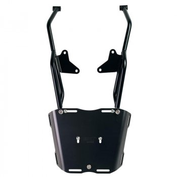 Porte-bagages arrière Moto Guzzi V100 Mandello avec poignées passager