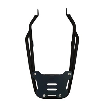 Porte-bagages arrière noir avec poignées passager Triumph Scrambler 1200 X & XE