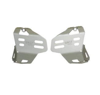 Paire de caches collecteurs d'admission inox BMW R12 G/S