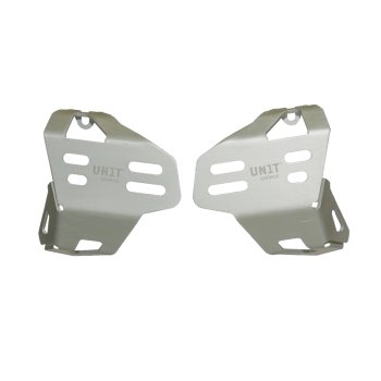 Paire de caches collecteurs d'admission inox BMW R12 G/S