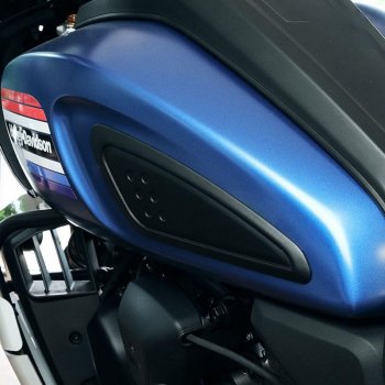 Genouillères en caoutchouc Harley-Davidson