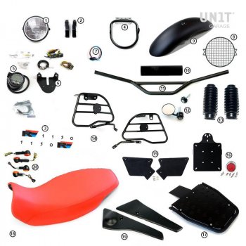 Kit de base R850R-R1100R