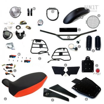 Kit de base R850R-R1100R