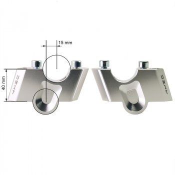 Rehausseurs de guidon arrière et surélevés pour BMW R1300GS et ADV