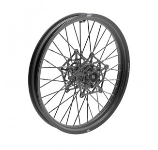 Roues avant BMW à rayons noirs de 21 pouces