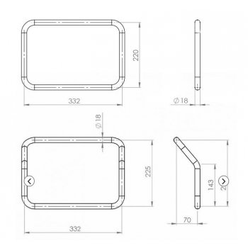Cadres de sac en aluminium R1200GS LC - R1250GS & ADV
