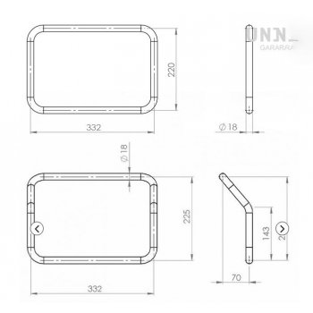 Cadres de sac en aluminium R1200GS LC - R1250GS & ADV