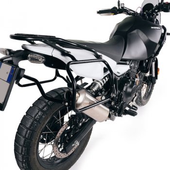 Cadres de sacoches en aluminium pour échappement aftermarket Royal Enfield Himalayan 450 (à partir de 2024)