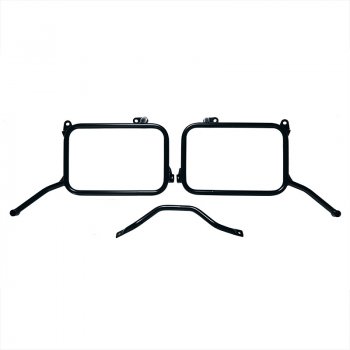 Cadres de sacoches en aluminium pour échappement d'origine Royal Enfield Himalayan 450 (à partir de 2024)