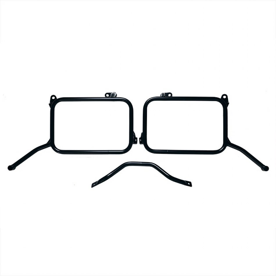 Cadres de sacoches en aluminium pour échappement d'origine Royal Enfield Himalayan 450 (à partir de 2024)